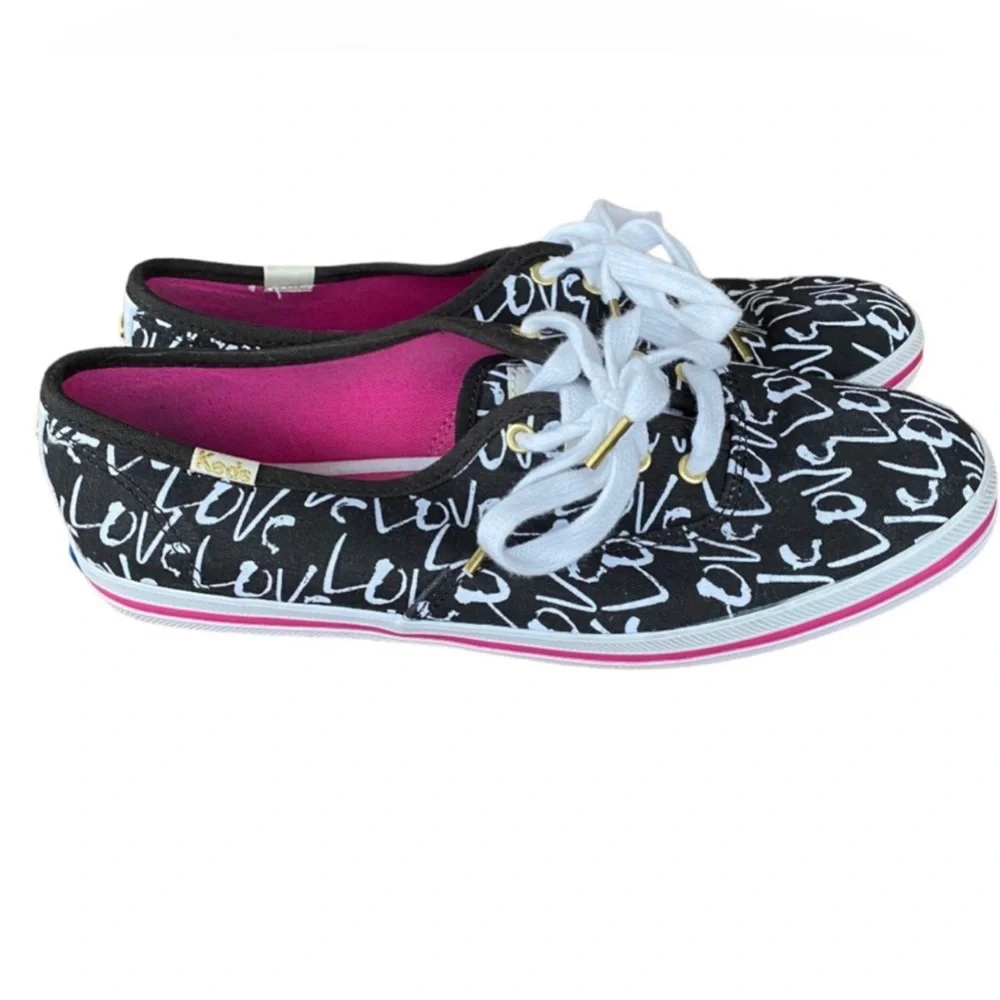 Kate Spade New York KEDS Sneakers Love black/white size 6